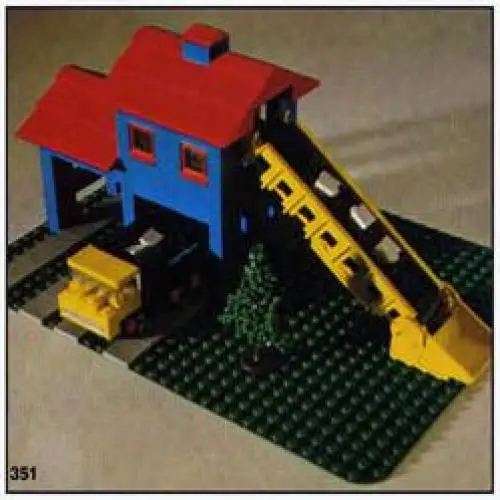 351 Loader Hopper with Truck - 工事現場 (1971年}