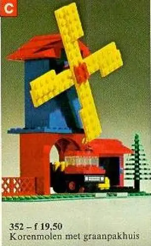 レゴ 352-1 Windmill and Lorry 建物
