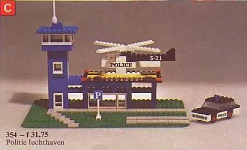 レゴ 354-1 Police Heliport ポリス