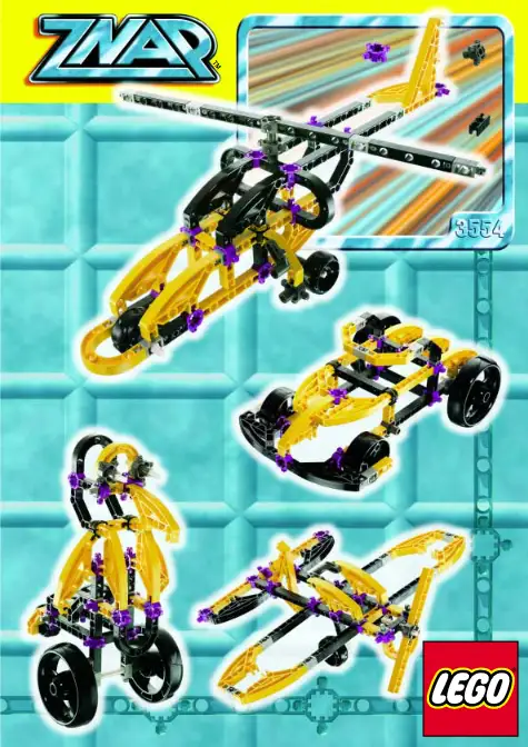 レゴ 3554-1 Helicopter Znap