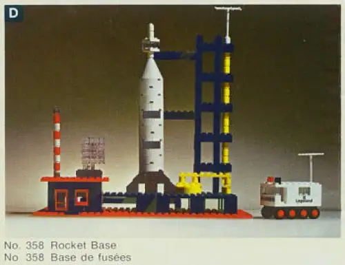 レゴ 358-1 Rocket Base スペース