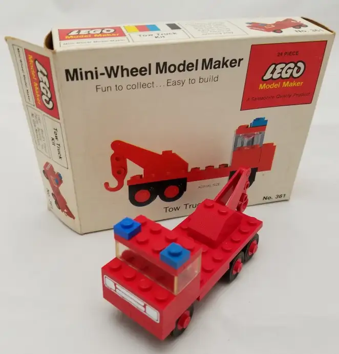 レゴ 361-3 Tow Truck Kit 乗り物