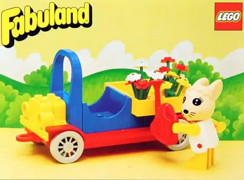 レゴ 3624-1 Flower Car ファブュランド