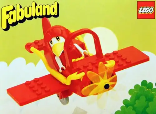 レゴ 3625-1 飛行機 ファブュランド