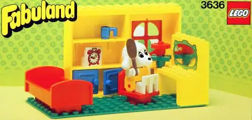 レゴ 3636-1 Lucy Lamb's Bedroom ファブュランド