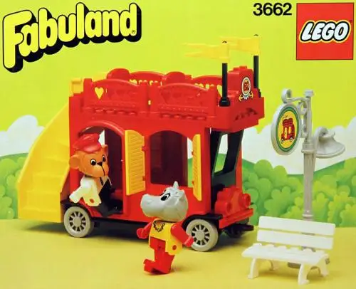 レゴ 3662-1 Bus ファブュランド
