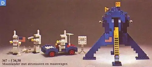 レゴ 367-1 Moon Landing スペース