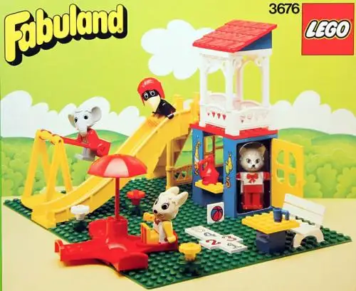 レゴ 3676-1 Catherine Cat's Fun Park ファブュランド