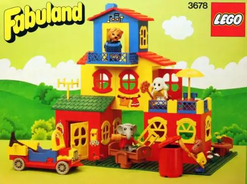 3678 The Fabuland House - ファブュランド (1982年)
