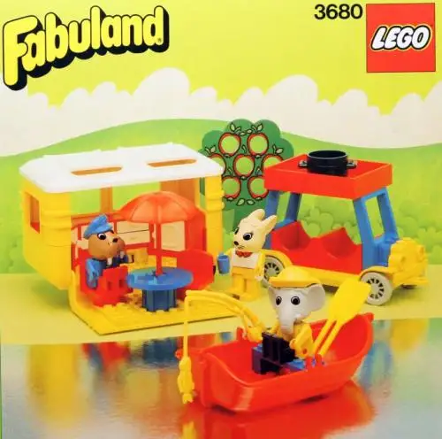 レゴ 3680-1 Camping Caravan ファブュランド