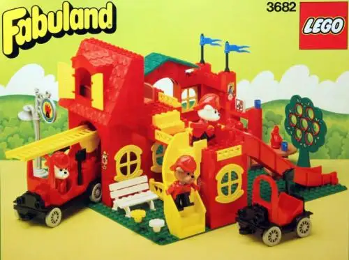 レゴ 3682-1 Fire Station ファブュランド
