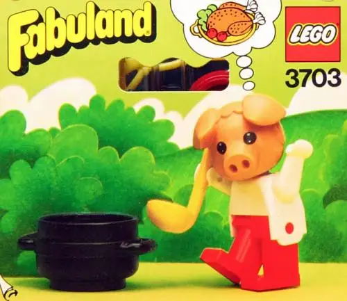 レゴ 3703-1 Peter Pig the Cook ファブュランド