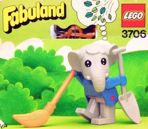 レゴ 3706-1 Ernie Elephant ファブュランド