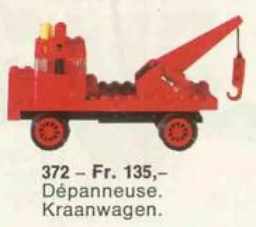 レゴ 372-2 Tow Truck 乗り物
