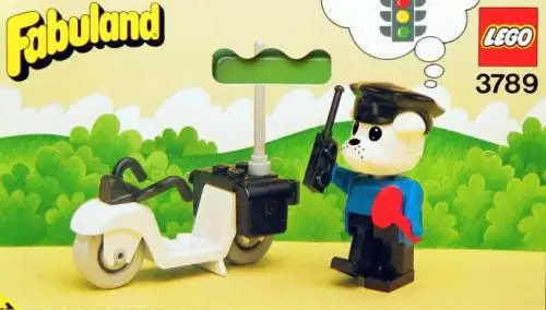 レゴ 3789-1 Police Motorcycle ファブュランド