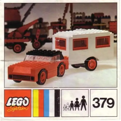 レゴ 379-2 Car and Caravan 乗り物