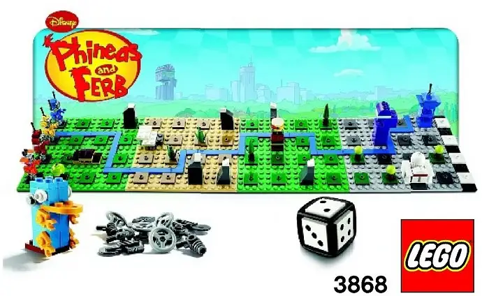 レゴ 3868-1 Phineas and Ferb ボードゲーム
