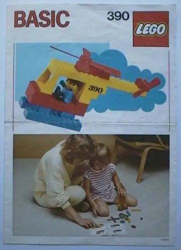 レゴ 390-1 Helicopter ベーシック