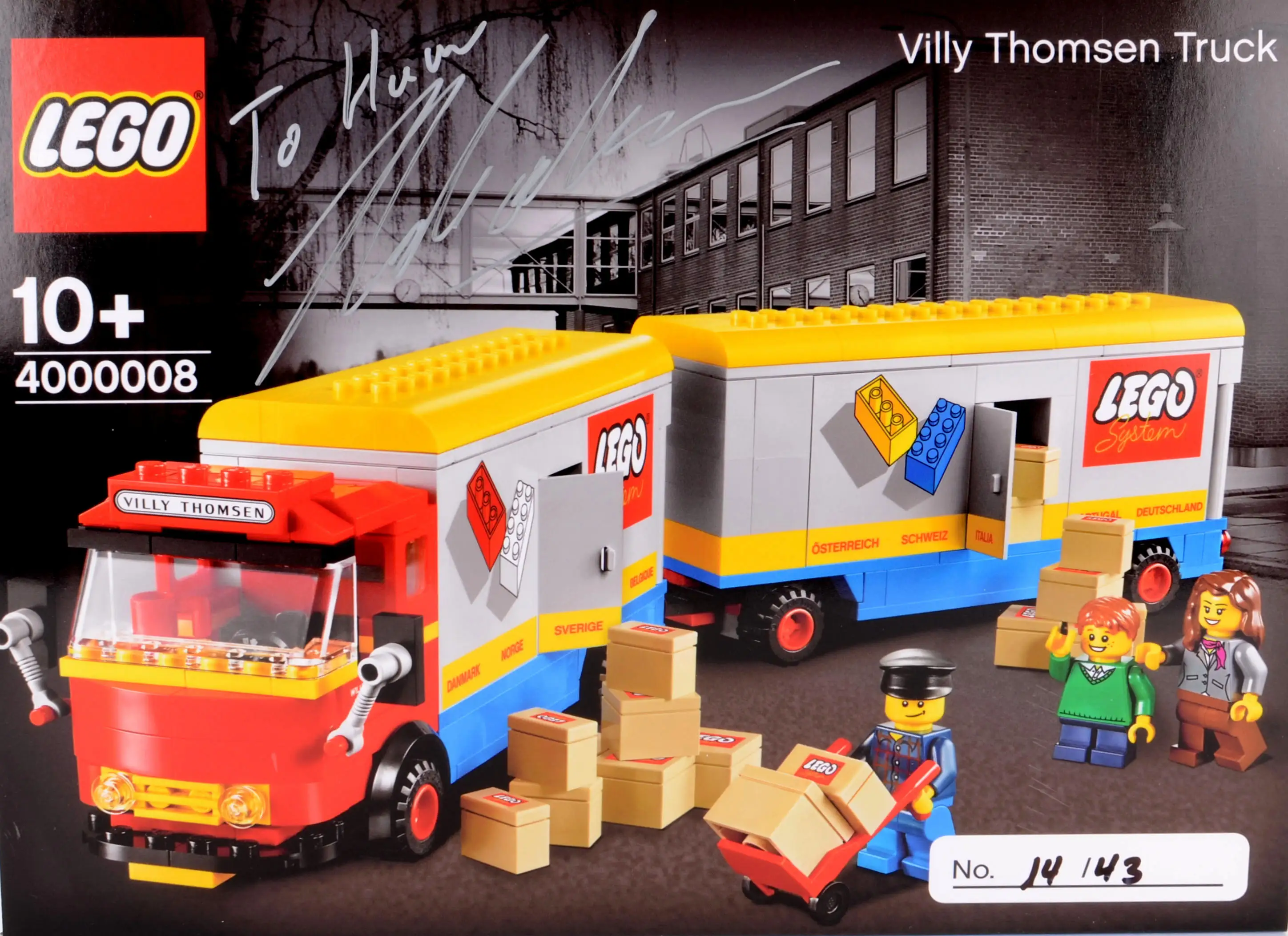 レゴ 4000008-1 Villy Thomsen Truck インサイドツアー