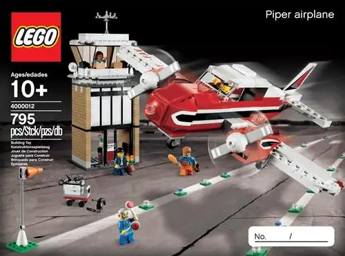 レゴ 4000012-1 Piper Airplane インサイドツアー