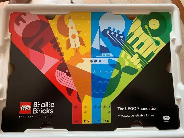 レゴ 4000505-1 Braille Bricks Toolkit (German) エデュケーション&ダクタ