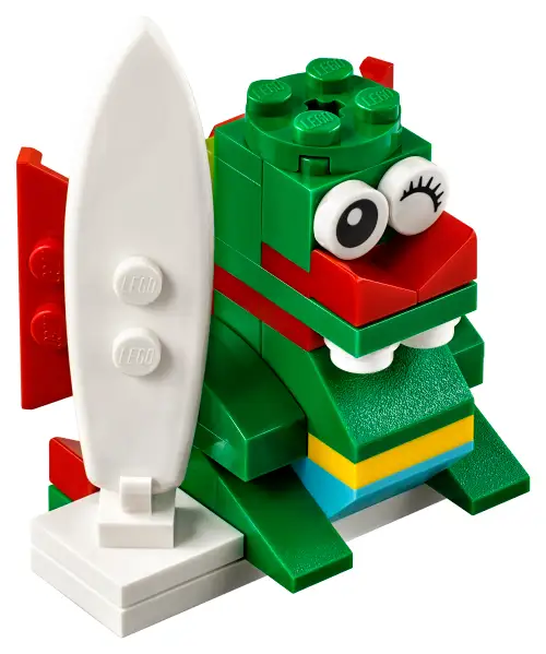 40281 ドラゴン サーフィン - マンスリーミニモデルビルド (2018年)