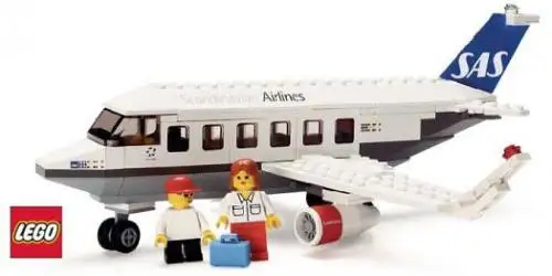 レゴ 4032-2 Passenger Plane - SAS Version ワールドシティ