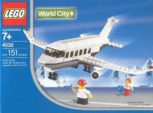 レゴ 4032-4 Passenger Plane - Iberia Version ワールドシティ
