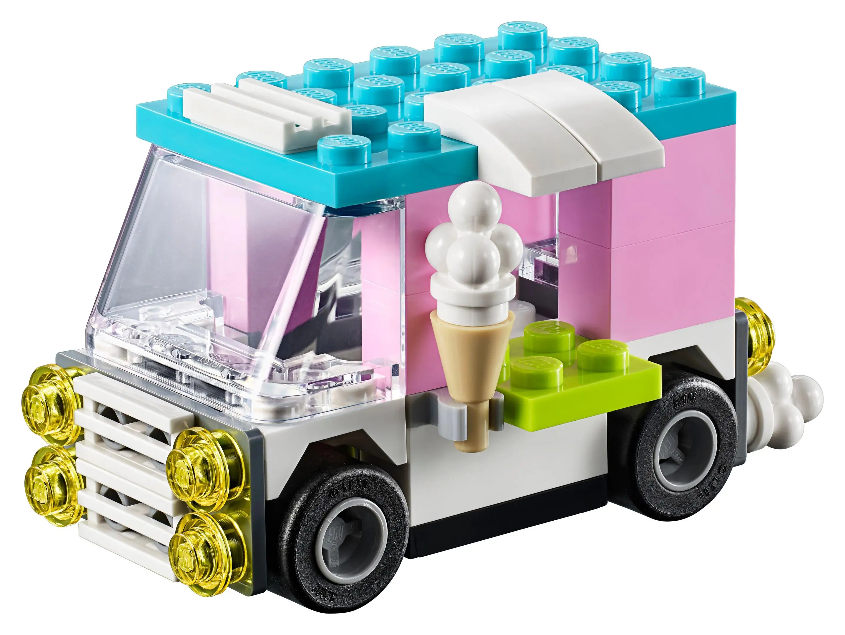 40327 アイスクリームトラック - マンスリーミニモデルビルド (2019年}