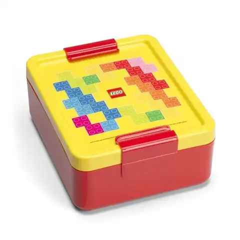レゴ 40520801-1 Brick Pattern Lunch Box キッチン・寝具