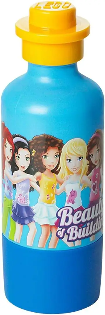 レゴ 40551717-1 Friends Beauty of Building Drinking Bottle with Cup - Blue キッチン・寝具