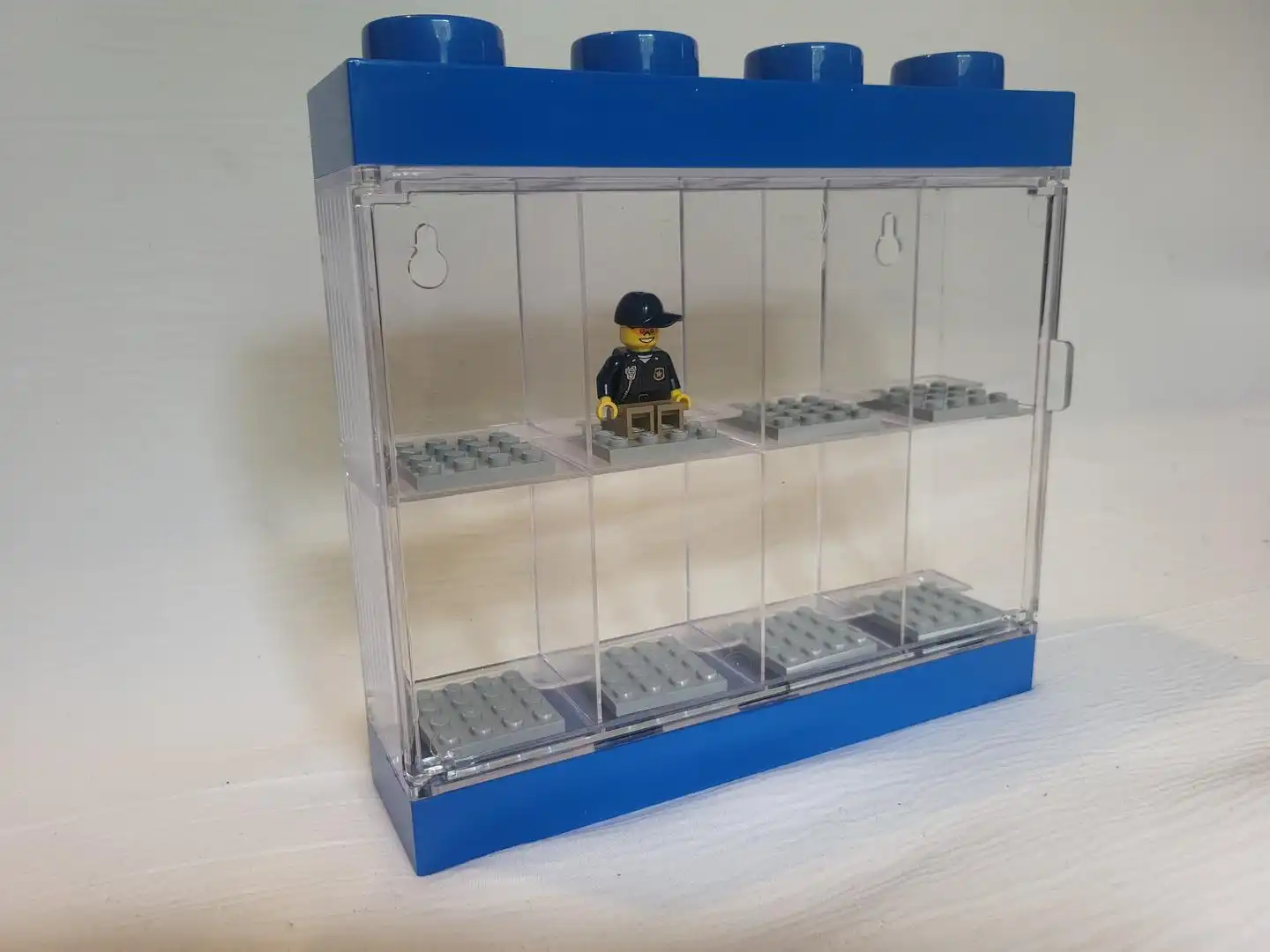 レゴ 40650005-2 Minifigure Display Case 8 (Blue) 収納