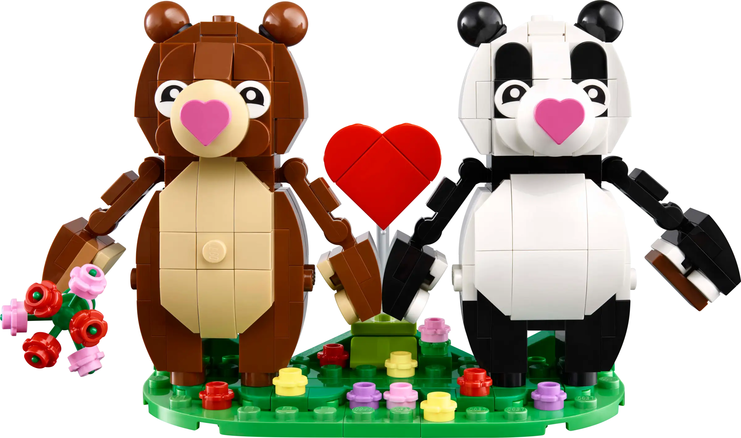 40821 クマとパンダのラブカップル - バレンタイン (2025年)