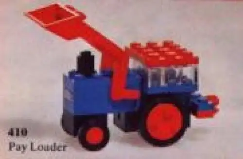 レゴ 410-1 Payloader 工事現場