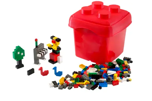 レゴ 4103-1 Fun with Bricks {small red bucket} Early Creator