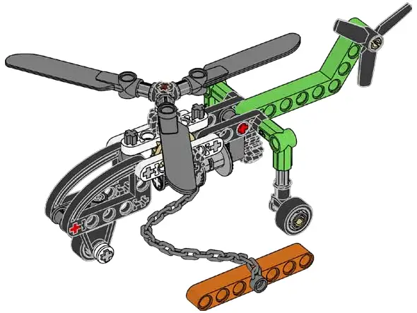 レゴ 412402-1 Helicopter テクニック