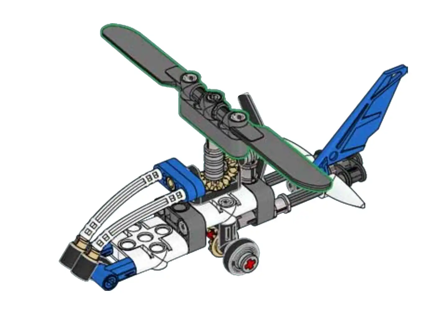 レゴ 412503-1 ジャイロコプター テクニック