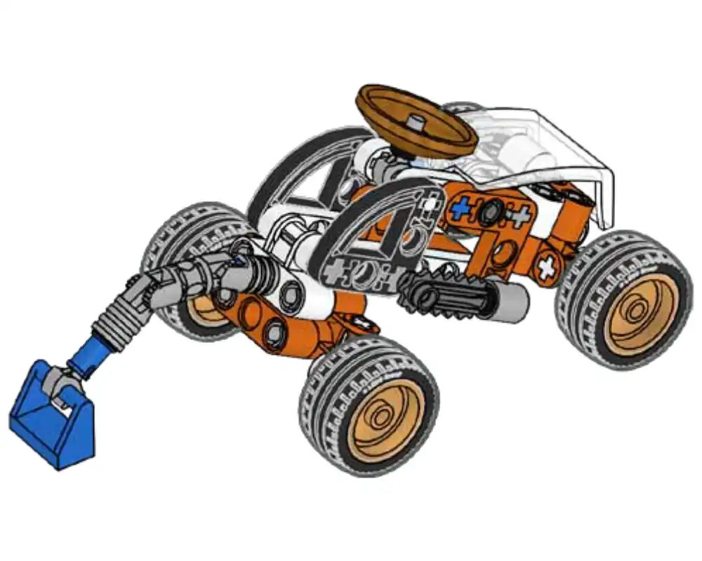 レゴ 412505-1 Space Buggy テクニック