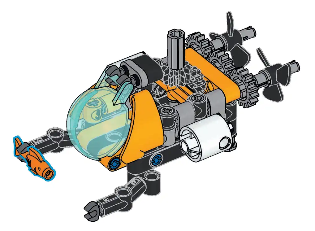 レゴ 412601-1 Submarine テクニック