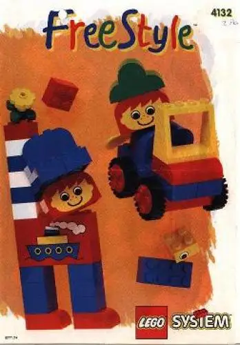 レゴ 4132-1 Freestyle Building Set フリースタイル