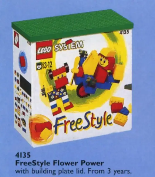 レゴ 4135-1 Freestyle Garden Friends フリースタイル