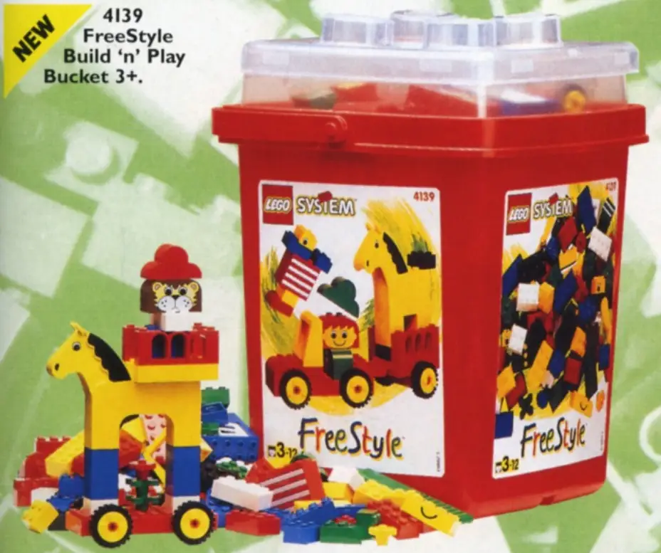 レゴ 4139-1 Freestyle Bucket フリースタイル
