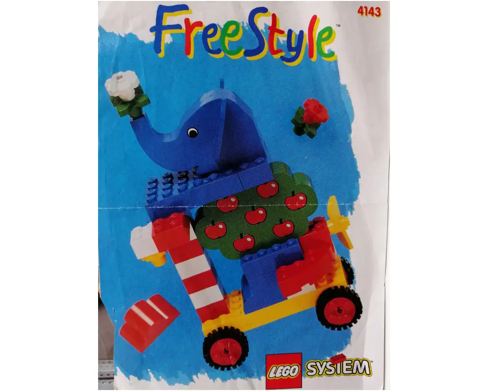 4143 Freestyle Building Set - フリースタイル (1995年}