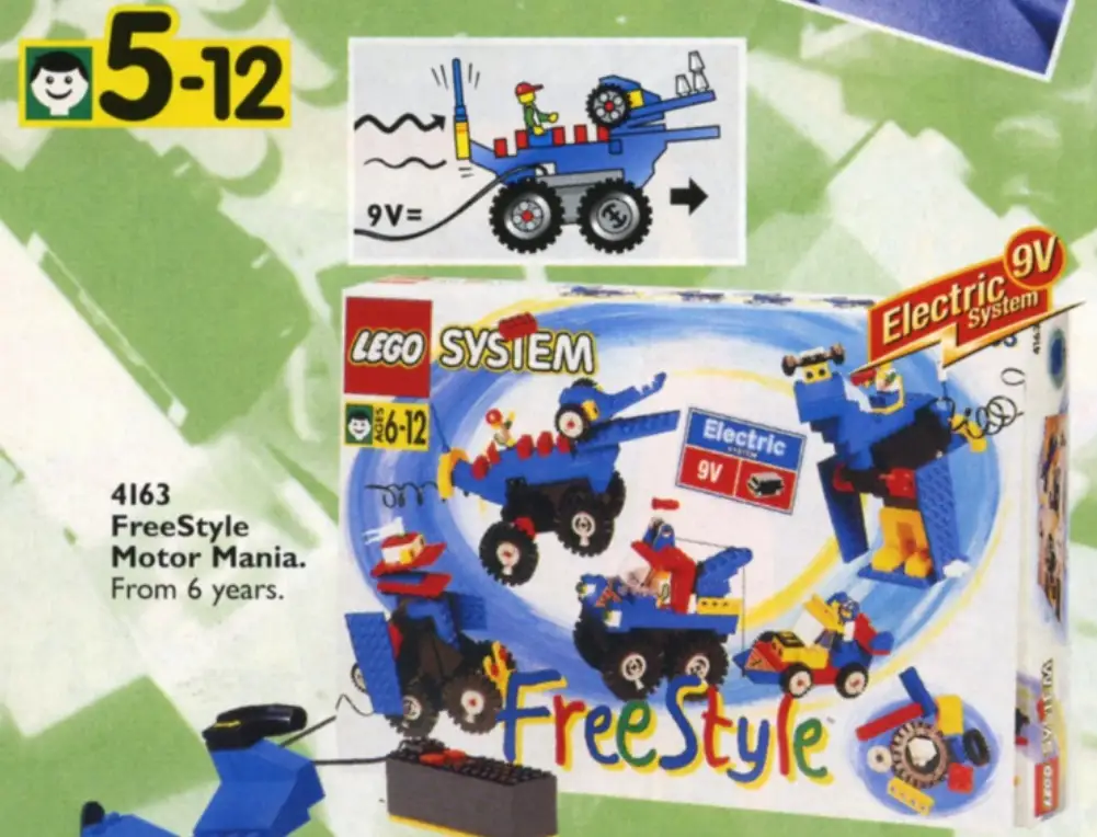 レゴ 4163-1 Electric Freestyle Set フリースタイル