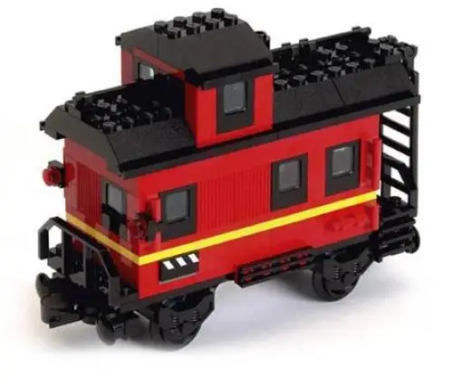 レゴ 4186874-1 Caboose (White Box) 9V