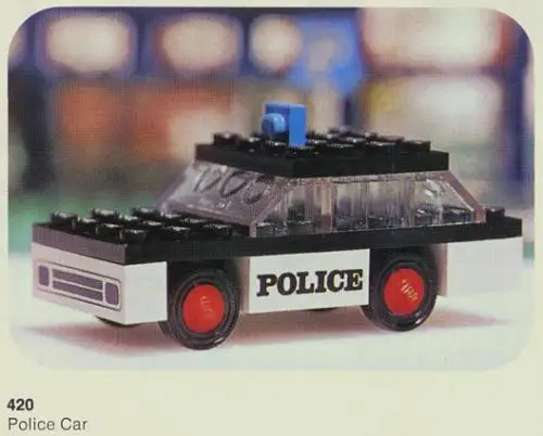 レゴ 420-1 Police Car ポリス