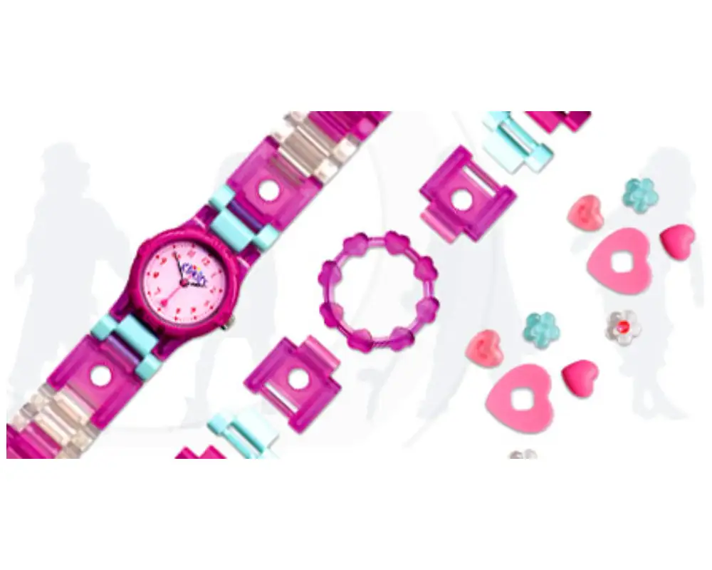 レゴ 4216814-1 Clikits Heart Buildable Watch (Pink) 時計