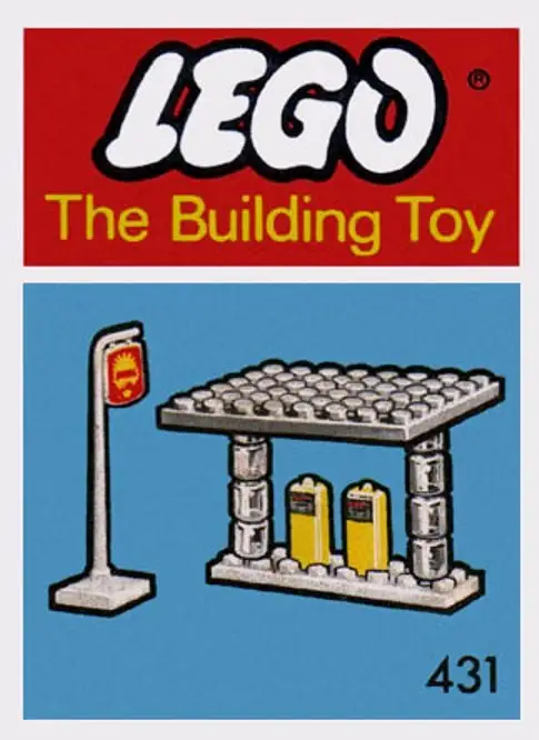 レゴ 431-1 Gas Station (The Building Toy) 補足品