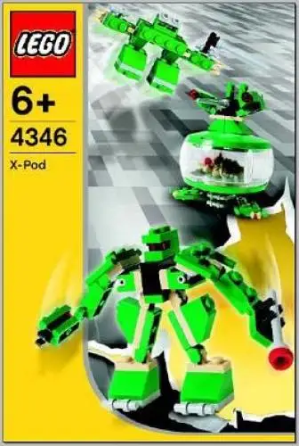 レゴ 4346-3 ロボットポッド エックスポッド