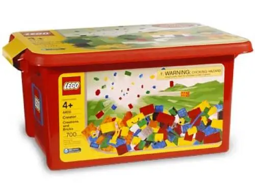 レゴ 4400-1 Creations and Bricks {Red Tub} クリエイター